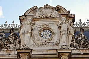 Old architecteur of Lyon, France