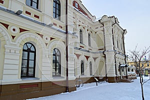 Old architectural building Irkutsk city