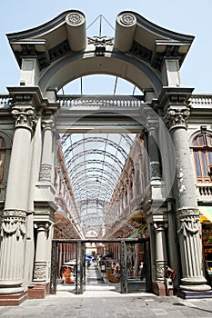 Old architecture of Lima, Peru.