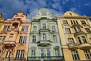 Old architecture, Pilsen, Czech Republic