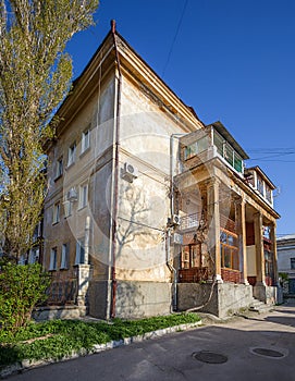 Old architecture of Sevastopol.