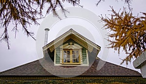 Old architecture in Suzdal, Russia
