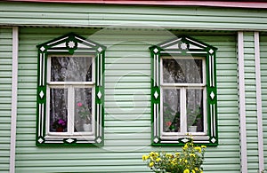 Old architecture in Suzdal, Russia