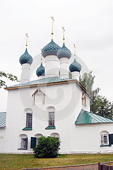 Old architecture of Yaroslavl city, Russia