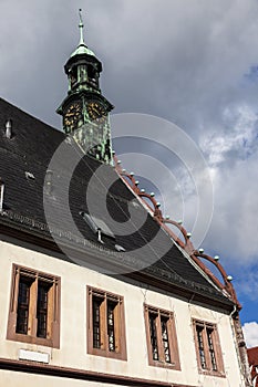 Old architecture of Zwickau