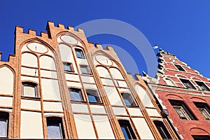 Old architecutre of Torun photo