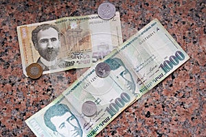 Old Armenian money - Dram a business background