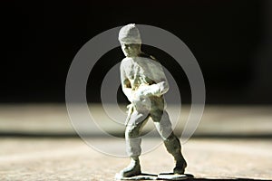 Old Army Soldier Toy