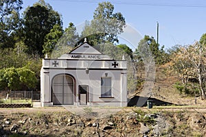 Old art deco ambulance station at Ravenswood