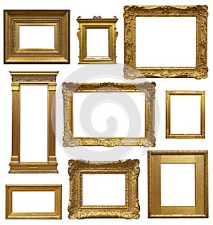 Old Art Gallery Frames