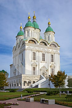 Old Assumption Cathedral. The Kremlin in Astrakhan