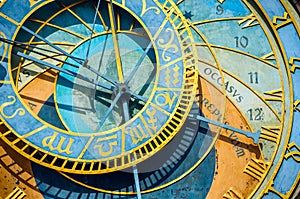 The old astronomical clock