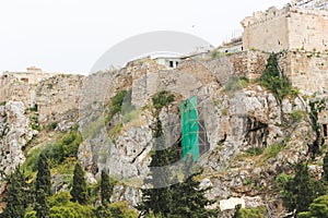 Old Athens, Greece from top