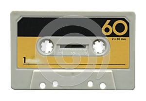 Old audio cassette