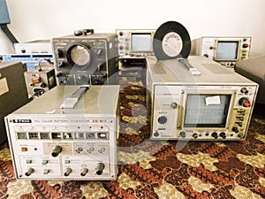 Old audio equipment