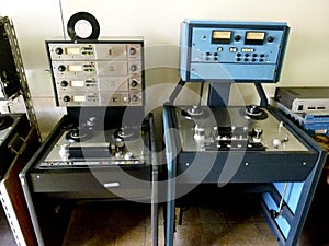 Old audio equipment