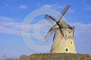 Old Bagi windmill on the hill