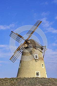 Old Bagi windmill on the hill