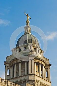Old Bailey building at London