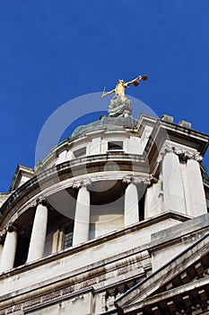 Old Bailey court in London