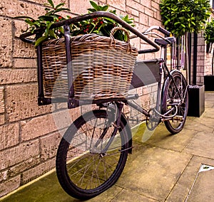 An Old Bakers Bicycle