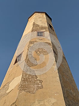 Old Baldy Lighthouse on Bald Head Island, North Carolina