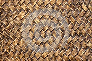 Old bamboo craft texture