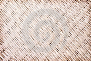 Old bamboo wood weaving hamper texture crafts abstract background