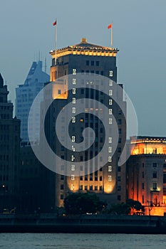 The Old Bank of China Building in The Bund