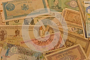 Old banknotes