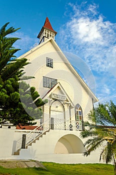 Old Baptist Church in San Andres photo