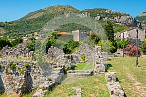 Old Bar ruins. Montenegro