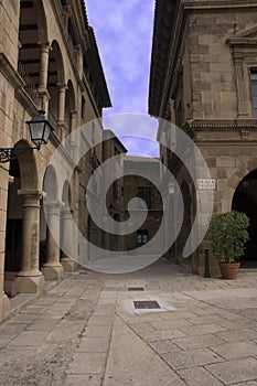 Old Barcelona alleyway