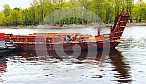 Old barge