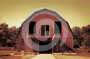 A old barn