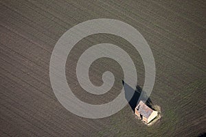 Old barn aerial