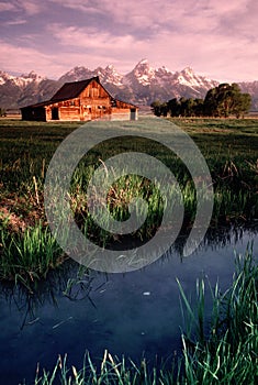 Old Barn Antelope Flats Grand Tetons Wyoming Verti