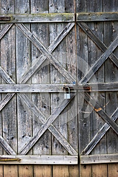 Old barn door