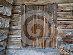 Old barn door