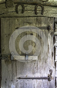 Old barn door