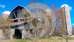 Old barn getting ready to fall down 2