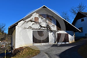 Old barn house in Gorenja vas