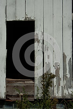 Old Barn with Missing Door