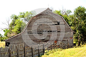 Old Barn on the plains