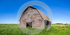 Old barn on the prairies