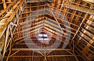 Old Barn Rafters
