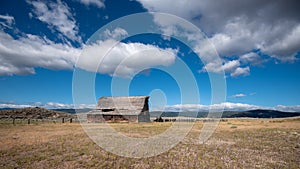 Old Barn on a Ranch in Montana