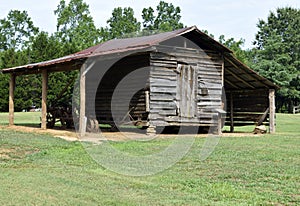 Old Barn Shed in Rural Georgia USA