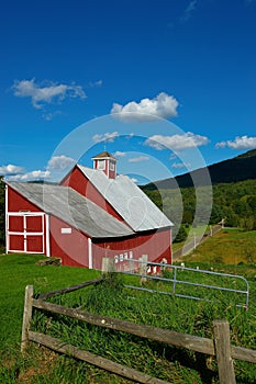 Old barn in Stowe Vermont