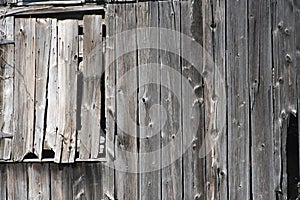 Old barn window